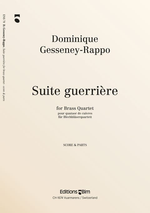 Gesseney Dominique Suite Guerriere Ens78