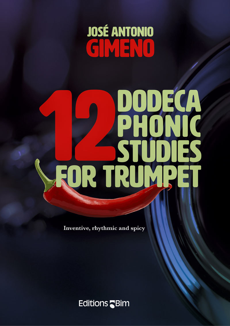 Gimeno Jose 12 Dodecaphonic Studies For Trumpet Tp234