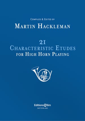 Hackleman Martin 21 Characteristic Etudes High Horn Co13