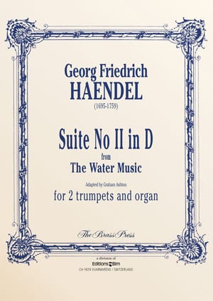 Haendel Georg Friedrich Suite No 2 In D Warer Music Tp299
