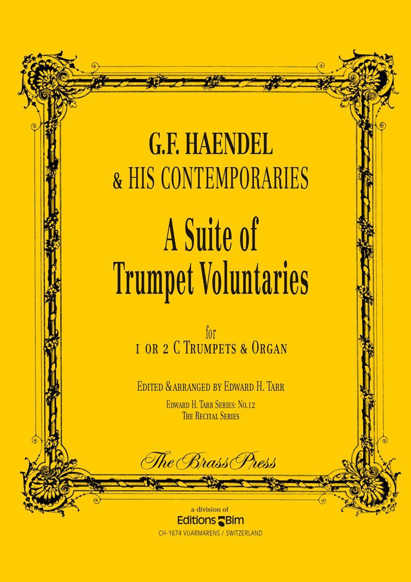 Haendel Georg Friedrich Suite Trumpet Voluntaries Tp151