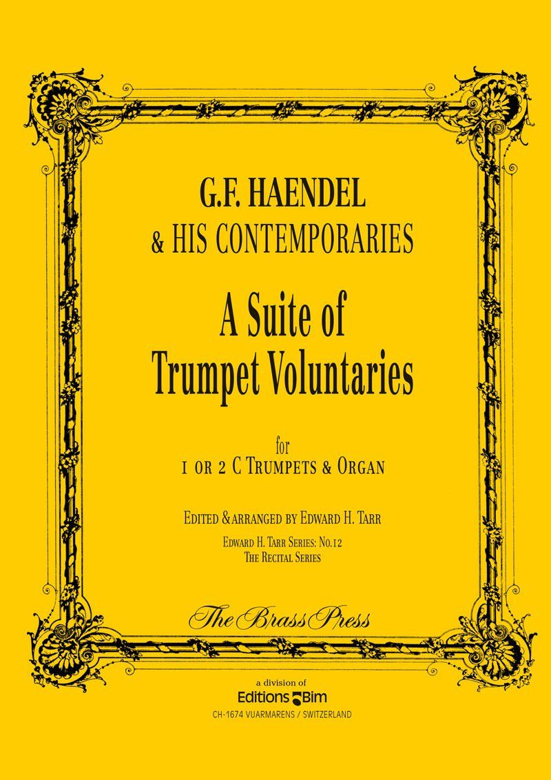 Haendel Georg Friedrich Suite Trumpet Voluntaries Tp151