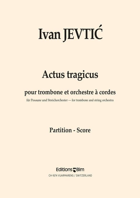 Jevtic Ivan Actus Tragicus Tb20