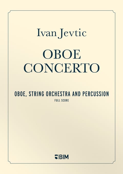 Jevtic Ivan Oboe Concerto OB8