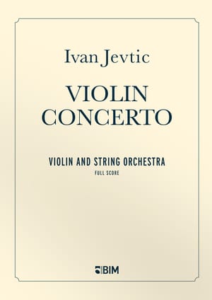 Jevtic Ivan Violin Concerto VN44
