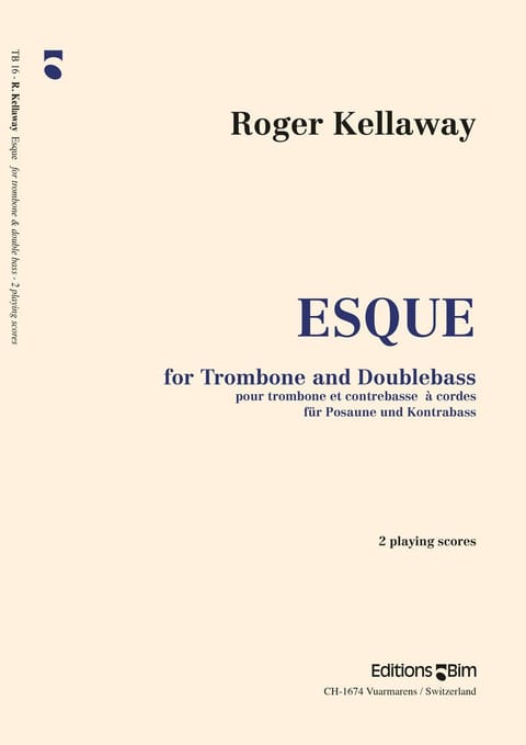 Kellaway Roger Esque Tb16
