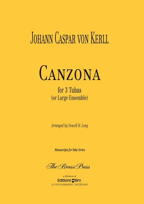 Kerll Johann Caspar Canzona Tu73