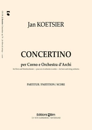 Koetsier Jan Concertino Horn Co15