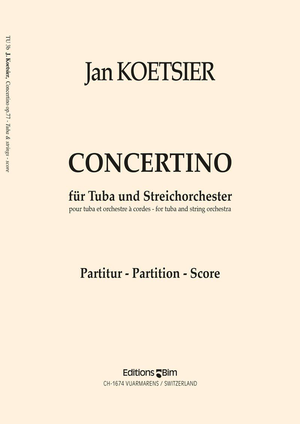 Koetsier Jan Concertino Tuba Tu3