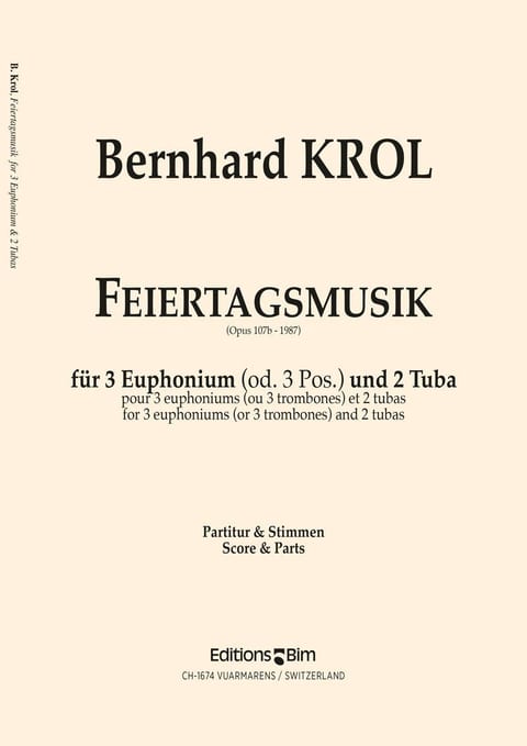 Krol Bernhard Feiertagsmusik Tu20