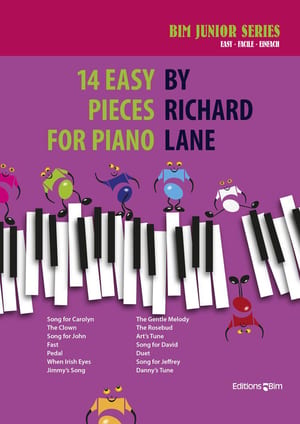 Lane Richard 14 Easy Pieces For Piano Pno73