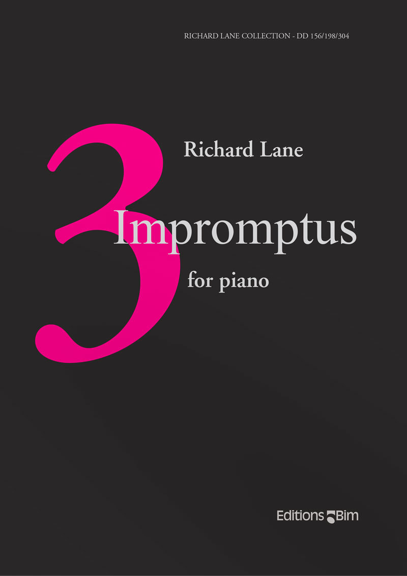 Lane Richard 3 Impromptus Pno68