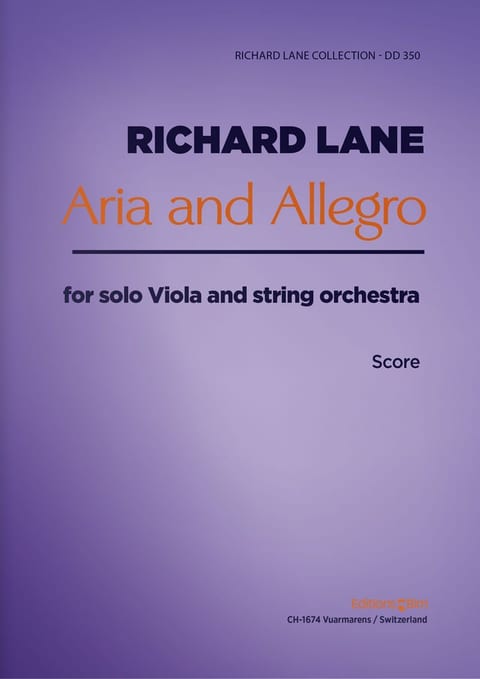 Lane Richard Aria And Allegro Va25