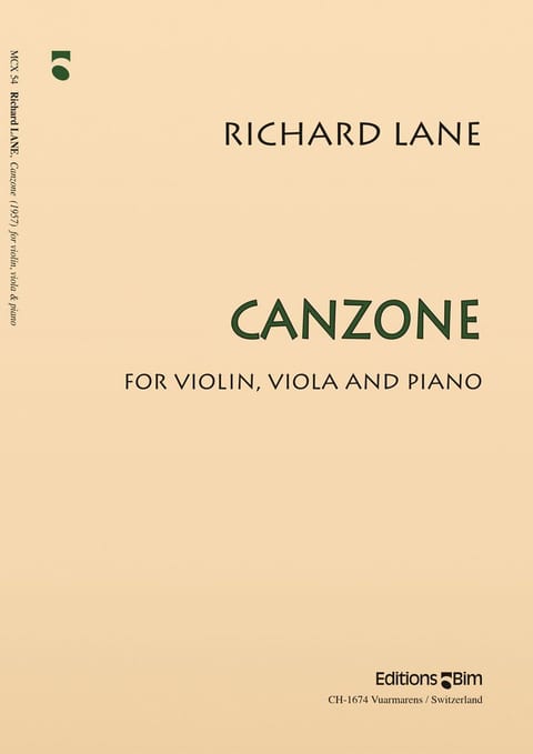 Lane Richard Canzone Mcx54