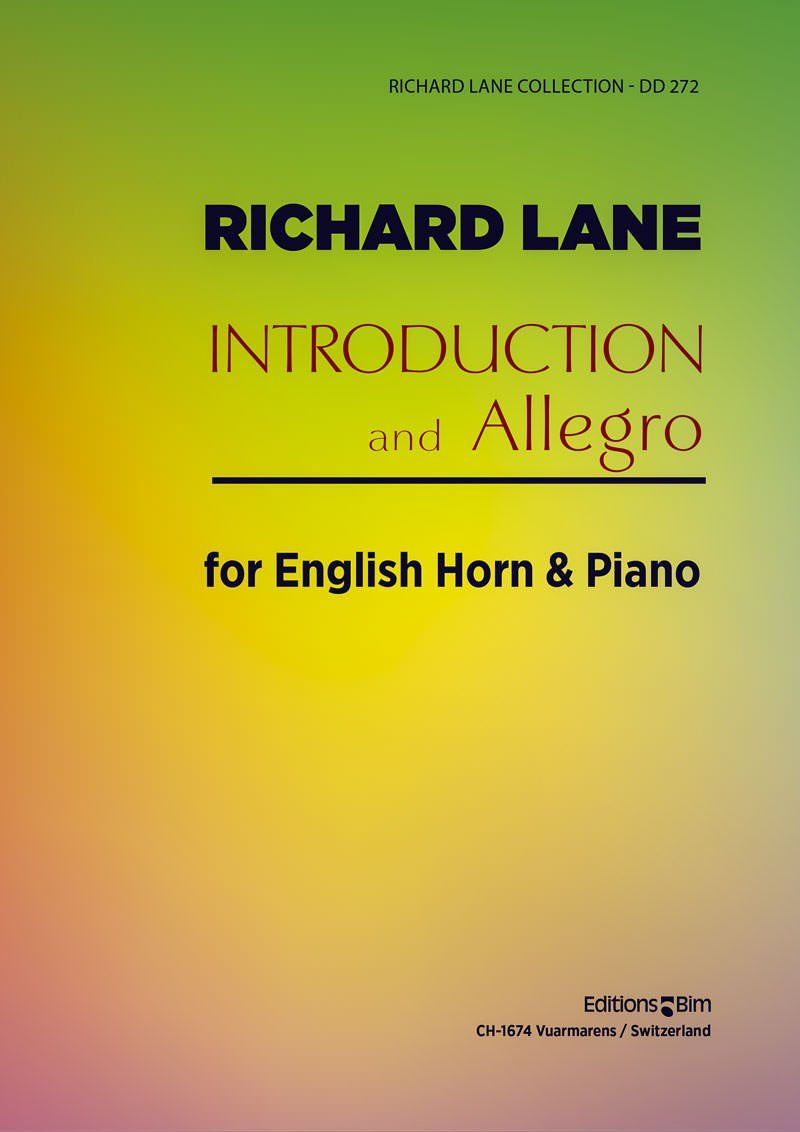 Lane Richard Introduction And Allegro Ob6