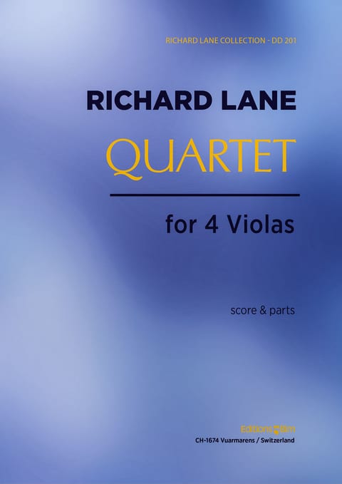 Lane Richard Quartet For 4 Violas Va16