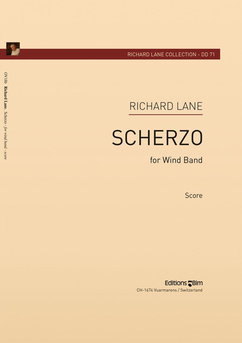 Lane Richard Scherzo Wind Band Ov18