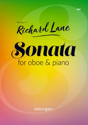 Lane Richard Sonata Oboe Ob7