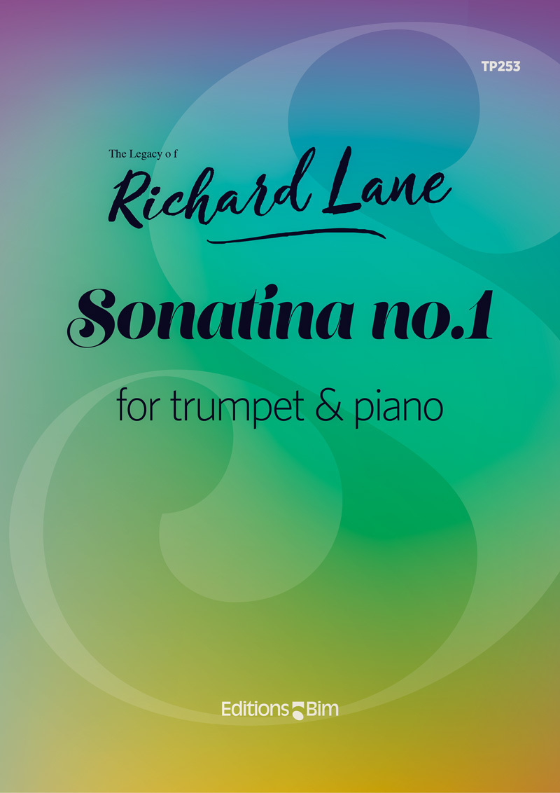Lane Richard Sonatina No 1 For Trumpet Tp253