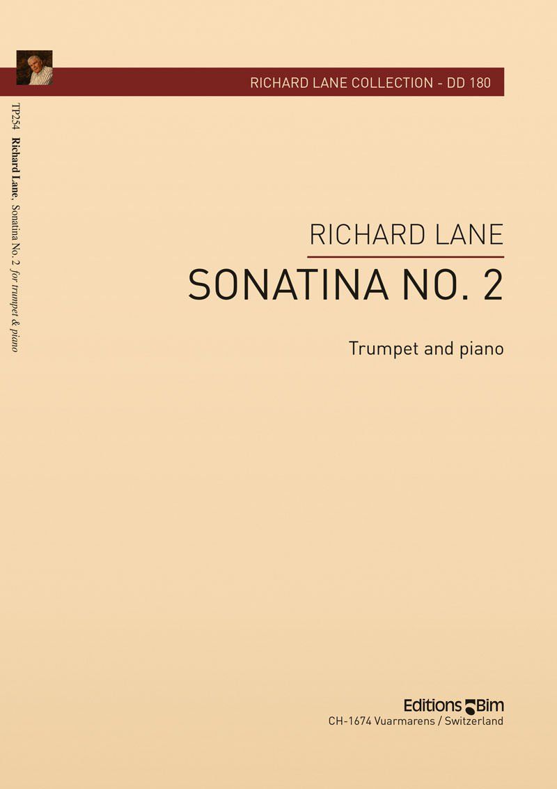Lane Richard Sonatina No 2 For Trumpet Tp254