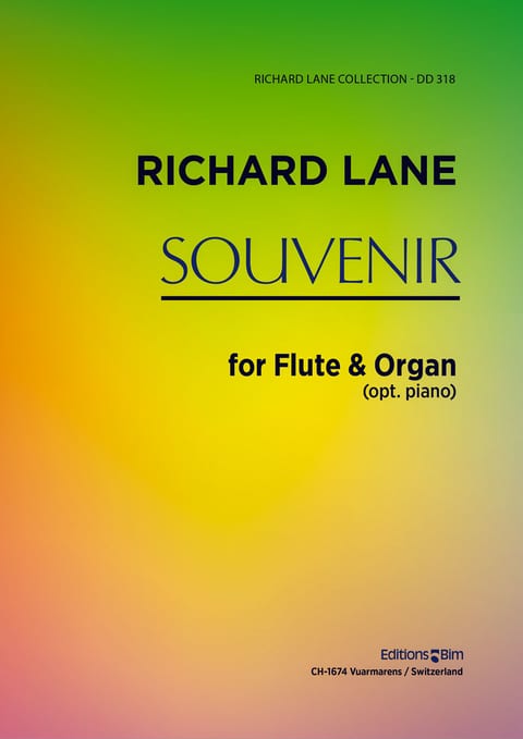 Lane Richard Souvenir Flute And Organ Fl25