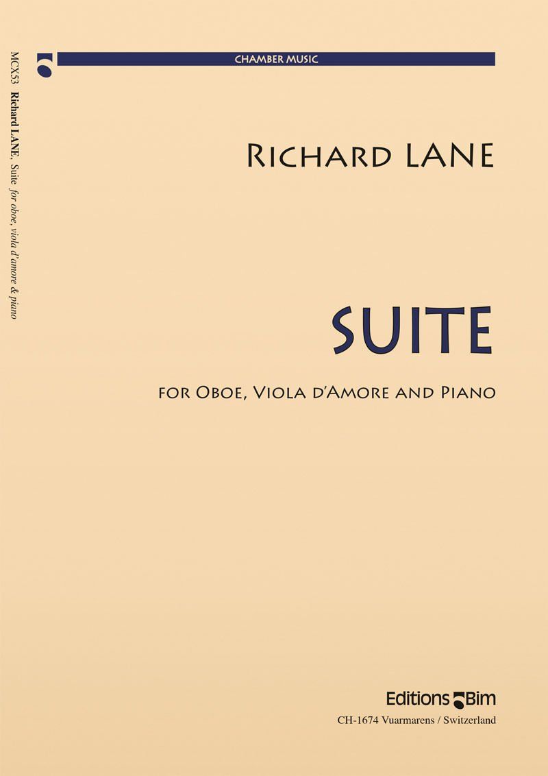 Lane Richard Suite Oboe Viola Piano Mcx53