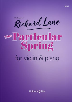 Lane Richard This Particular Spring Vn37