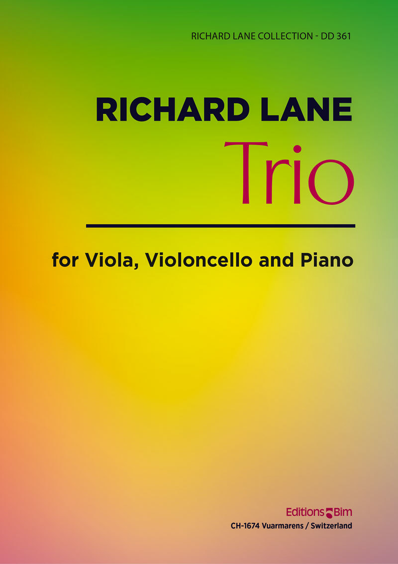 Lane Richard Trio Viola Cello Piano Mcx55