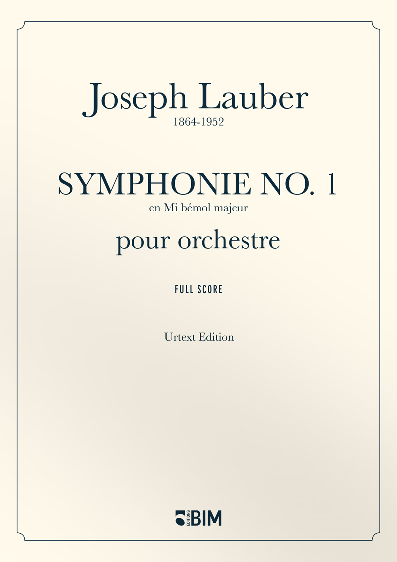 Lauber Joseph Symphonie No 1 ORCH101