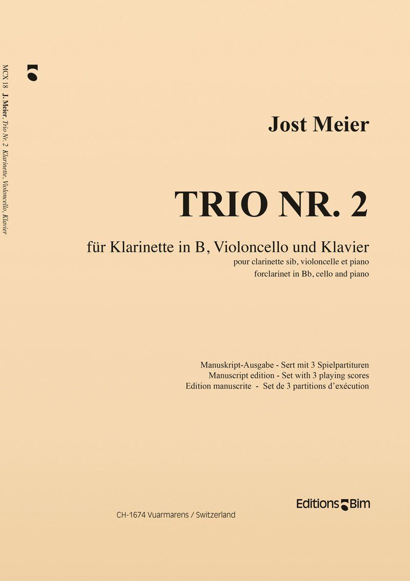 Meier Jost Trio No 2 Mcx18