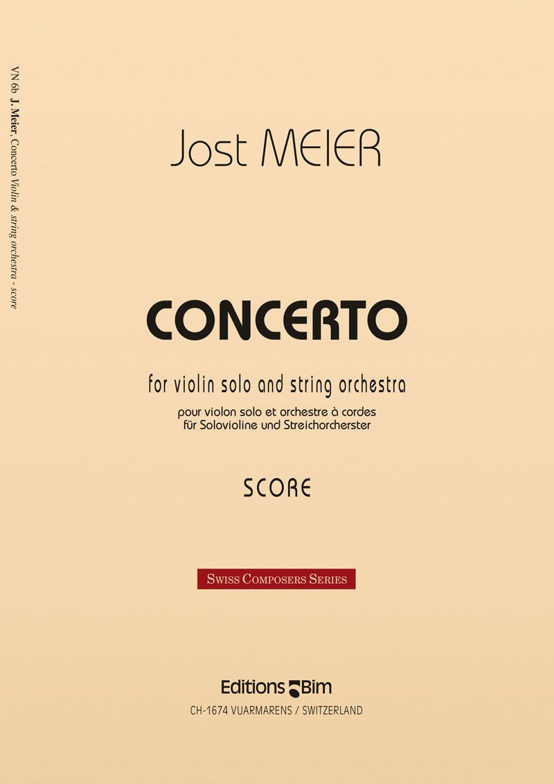 Meier Jost Violin Concerto Vn6
