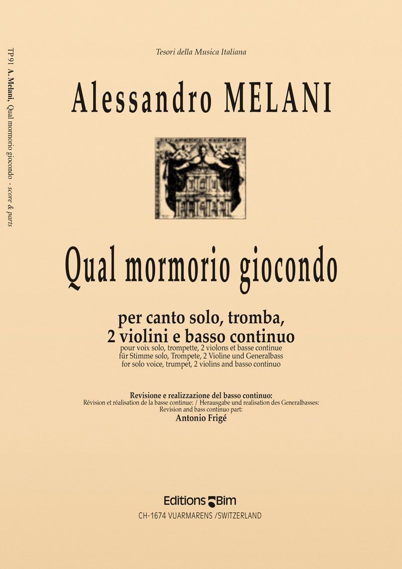 Melani Allessandro Qual Mormorio Giocondo Tp91