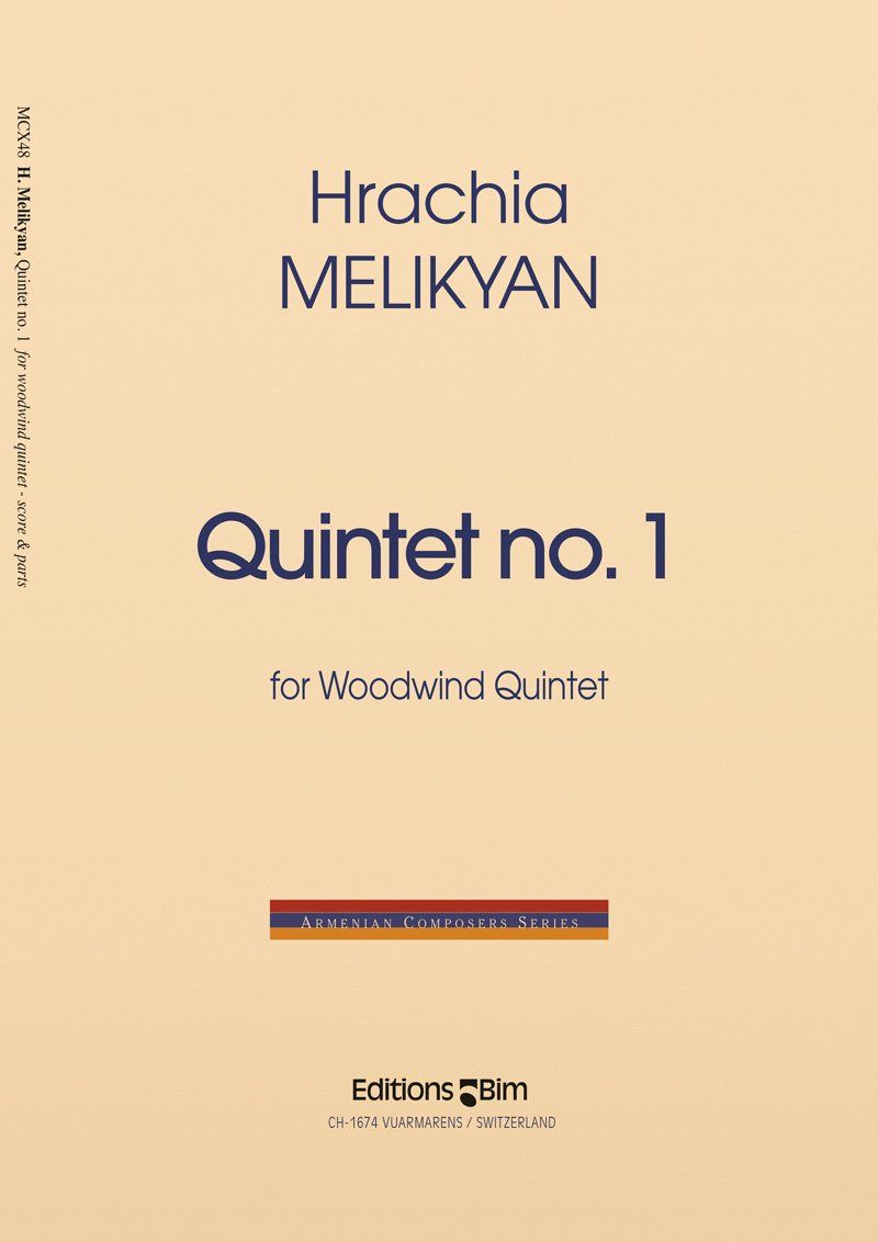 Melikyan Hrachia Quintet N° 1 Mcx48