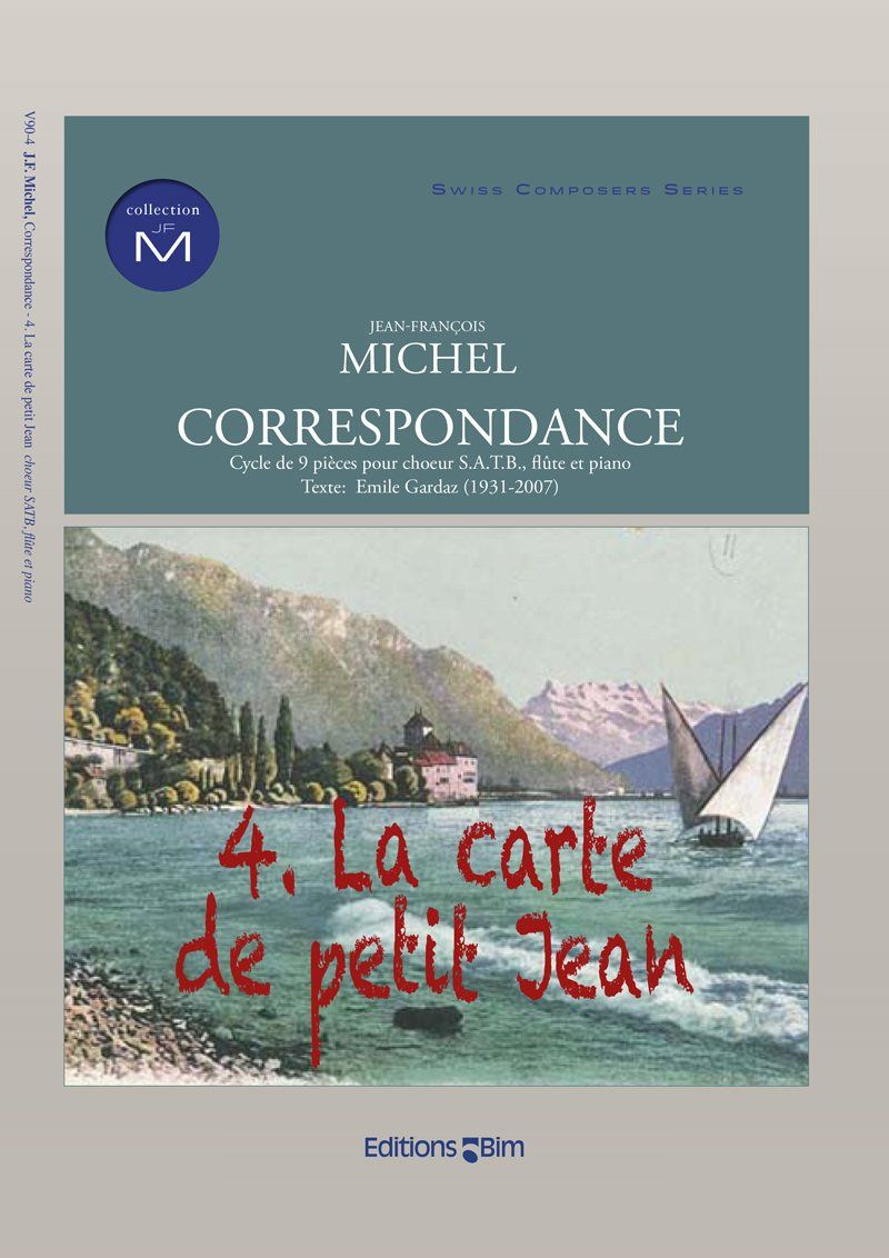 Michel Jean Francois Correspondance Carte De Petit Jean V90 4