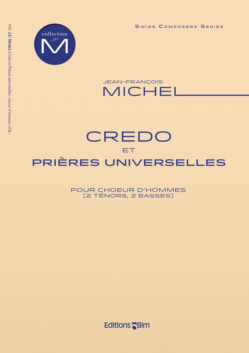 Michel Jean Francois Credo Et Prieres Universelles V84