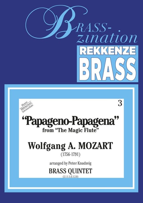 Mozart Wolfgang Amadeus Papageno Papagena Ens4