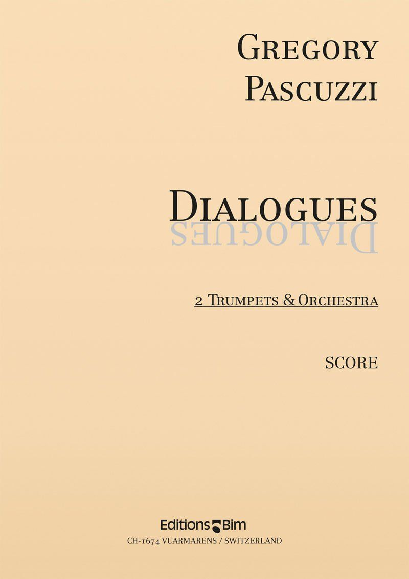 Pascuzzi Gregory Dialogues Tp224