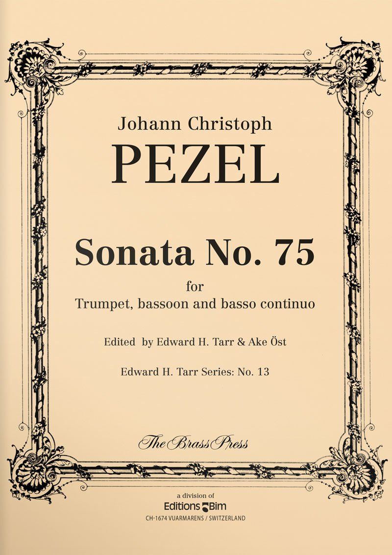 Pezel Johann Sonata 75 Tp159