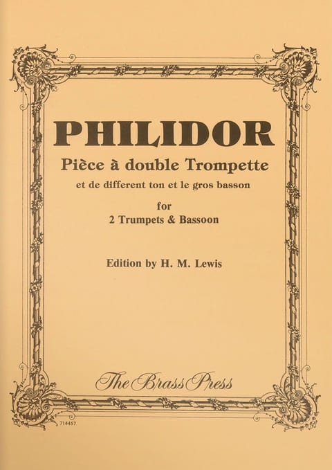 Philidor Andre Piece A Double Trompete Tp160