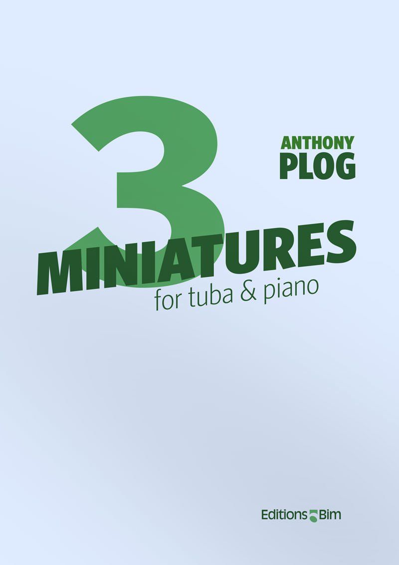 Plog Anthony 3 Miniatures For Tuba Tu23