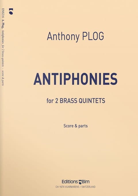 Plog Anthony Antiphonies Ens216