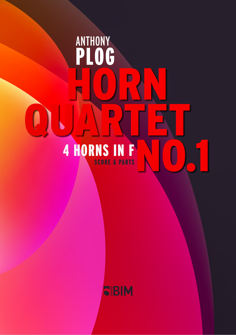 Plog Anthony Horn Quartet No 1 CO115