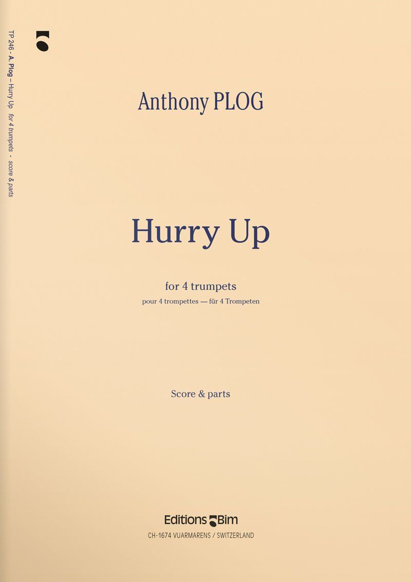Plog Anthony Hurry Up Tp246