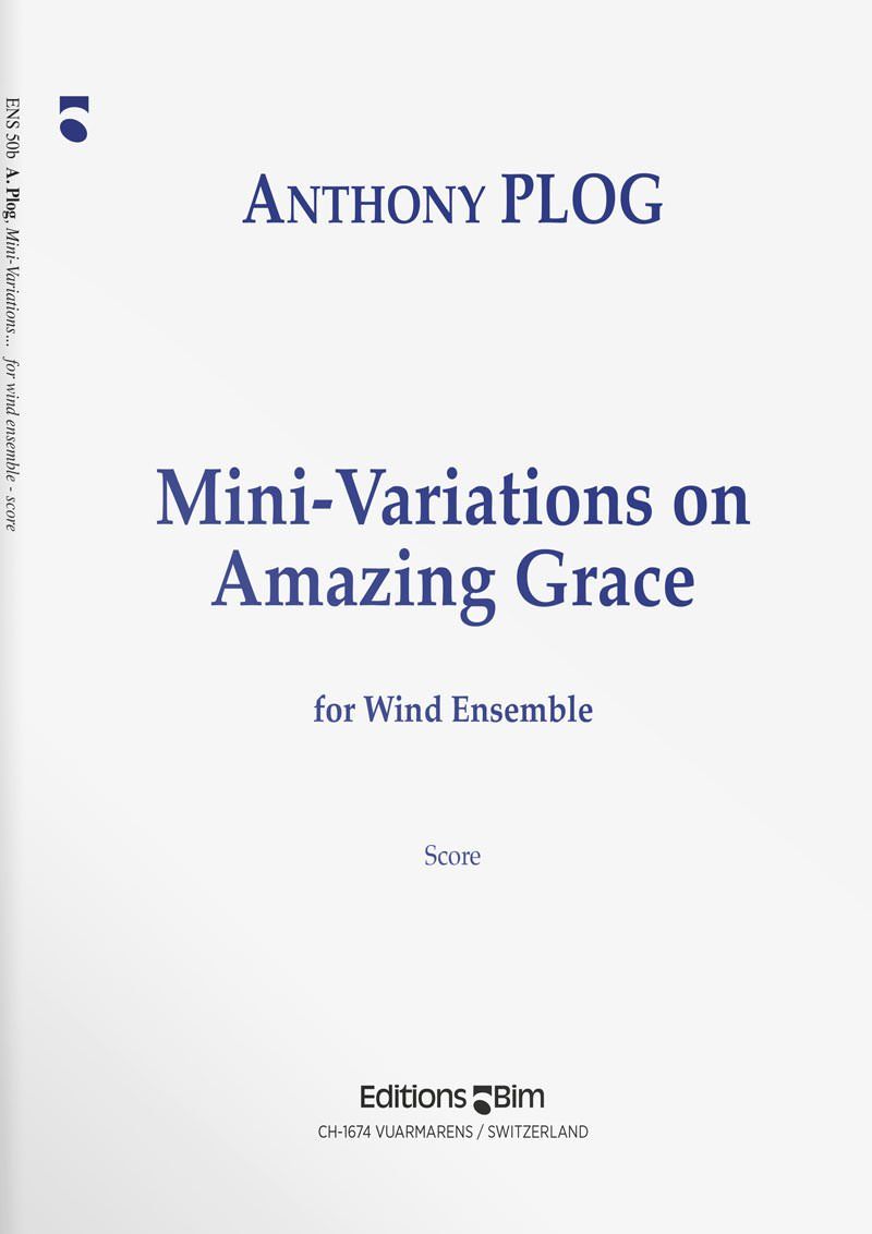 Plog Anthony Mini Variations Amazing Grace Ens50B