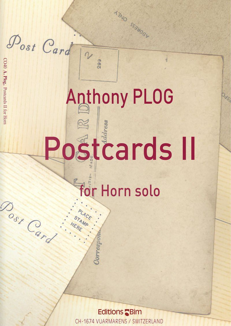 Plog Anthony Postcards Ii For Horn Co40