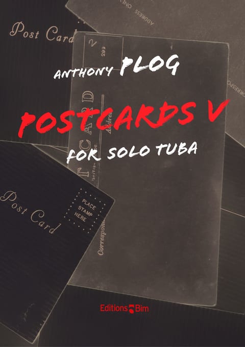 Plog Anthony Postcards V For Tuba Tu210