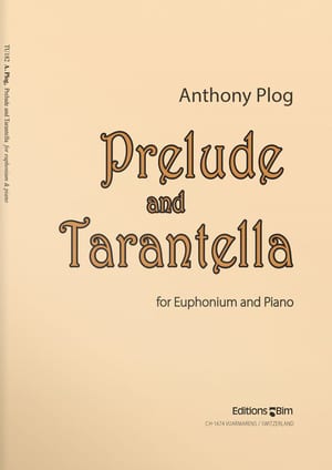 Plog Anthony Prelude And Tarantella Tu182