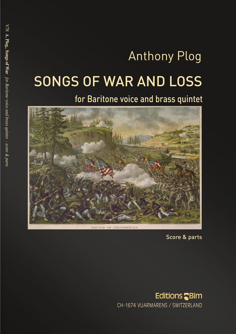 Plog Anthony Songs Of War And Loss V78