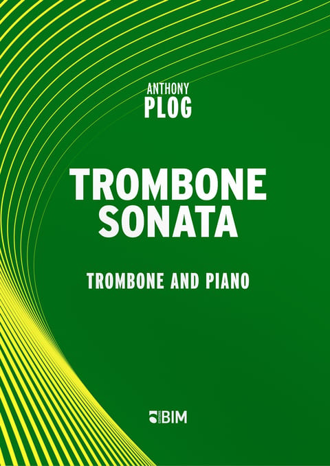 Plog Anthony Trombone Sonata TB109