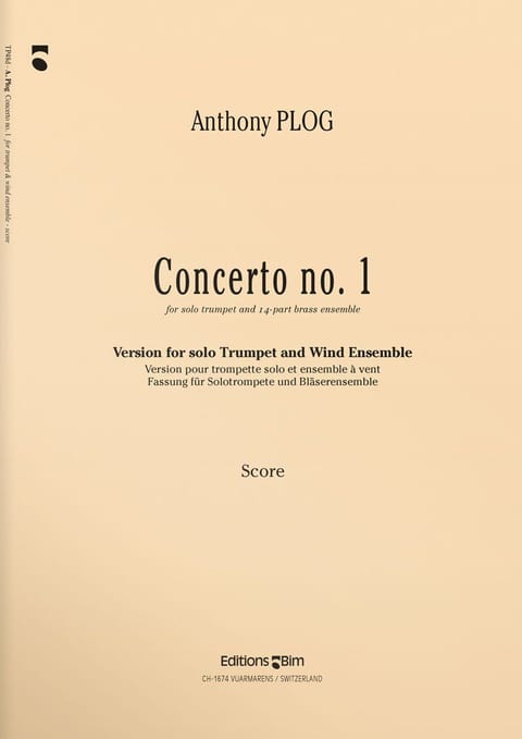 Plog Anthony Trumpet Concerto 1 Tp48D